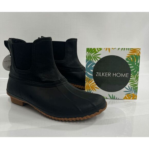 Style & Co Women's Harlii Cold-Weather Duck Boots - Black 8M - Picture 1 of 9